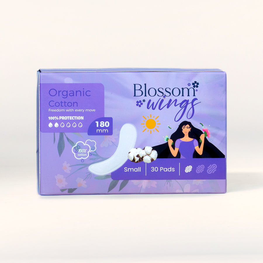Blossom Wings Day Pads 180mm, 30 pads, front of pack (English)