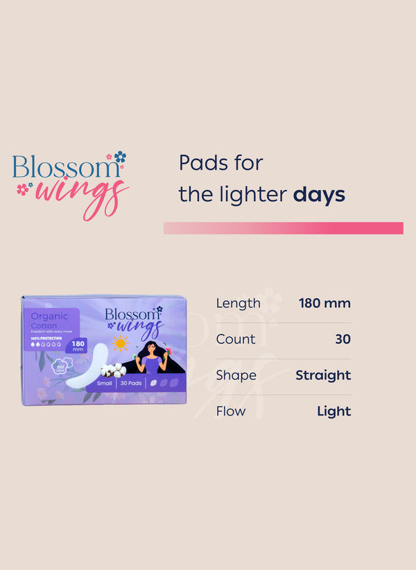 Day Pads 180mm - Light Flow, Everyday (30 Count)