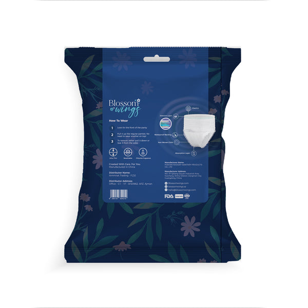 Comfort Panties Disposable Period Underwear, S/M, 3 Count
